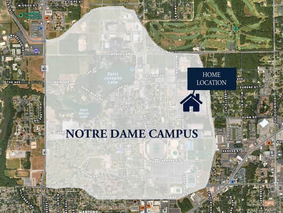On Campus Home Updated Steps From Hesburgh - 10+