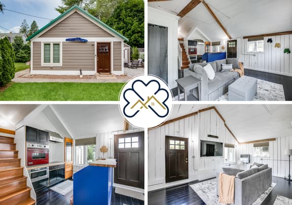 Cozy Tiny House Bungalow 7 Blocks from Campus
