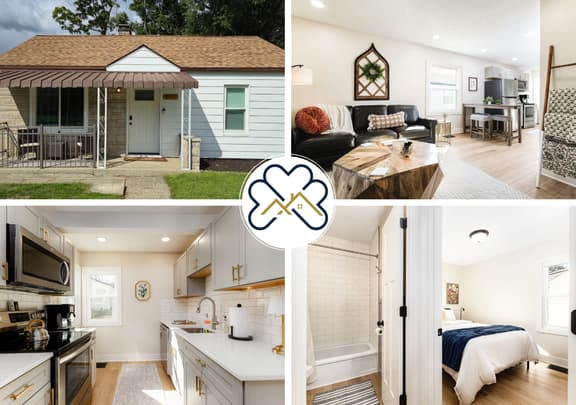 End Zone Escape<>2BR house 1 mile to ND Stadium!