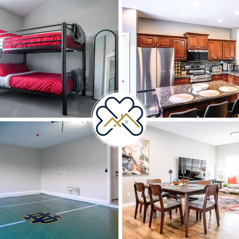 ND Luxury Townhome 8 min to ND Stadium!
